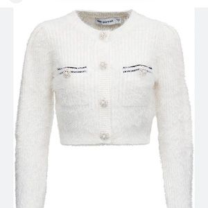 SELF PORTRAIT CROPPED Cardigan